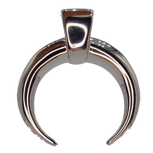 Horn Silver Men's Neckpiece