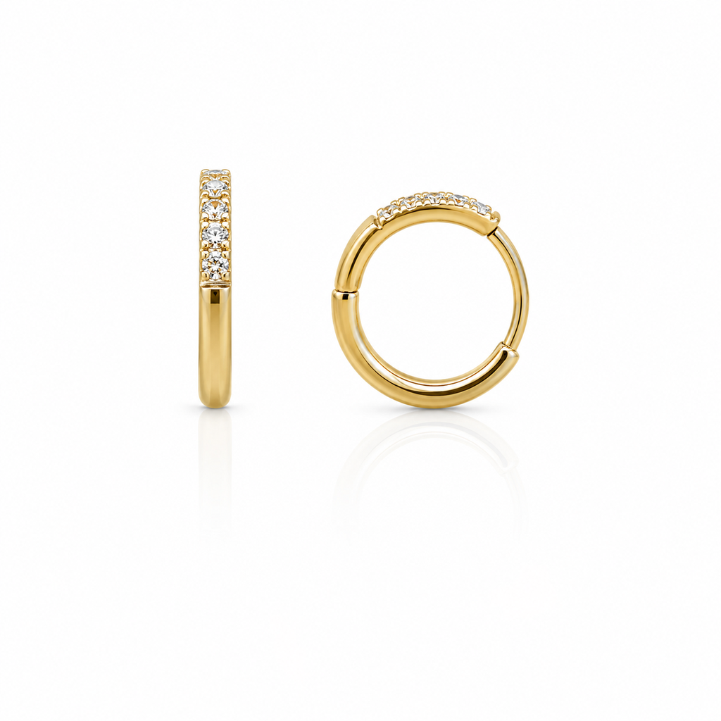 Women’s Ear Piercing (Thickness 2mm,Diameter 8)