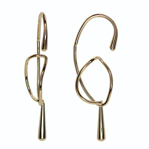 [wD3HaKy6iNm2711626417003.jpg] Clip Gold Fashion Women's Earrings